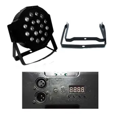 Canhão Refletor Led 18 Leds Rgb Bivolt Dmx Digital Strobo Foto mini 3