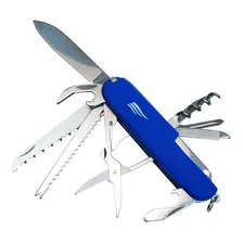 Canivete camping pesca Nautika Zeus multifunções em aço inox Foto  mini 1