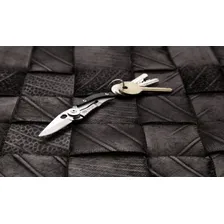 Canivete de bolso cinza dobrável Skeletonknife True Utility Foto mini 2