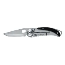 Canivete de bolso cinza dobrável Skeletonknife True Utility Foto mini 1