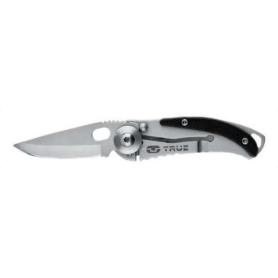 Canivete de bolso cinza dobrável Skeletonknife True Utility Foto 1