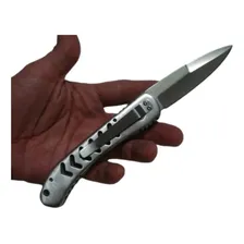 Canivete Faca Multiuso Apex Automatico Cabo Vazado Cor Prateado Foto mini 3