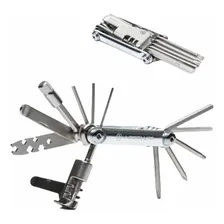 Canivete Kit Ferramentas Absolute 12 Funcões Chave Corrente Foto mini 1
