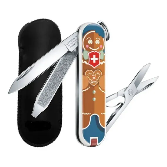 Canivete Suíço Classic Love Edição Limitada 2019 Victorinox Cor Gingerbread Foto 1