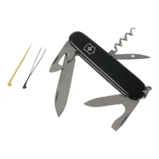 Canivete Suíço Victorinox Spartan Red 12 Funções Cor Preto Foto mini 4