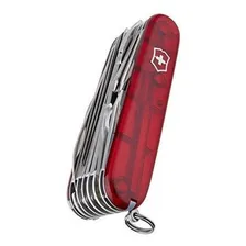 Canivete SuĂço Victorinox Swischamp Vermelho TranslĂșcido 33f Cor Vermelho-translĂșcido Foto mini 2