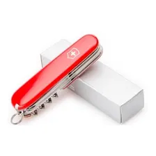 Canivete Suíço Victorinox Tourist vermelho 12 Funções Foto mini 2