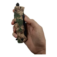 Canivete Tatico Camuflado Digitalizado Aço 420 Foto mini 4