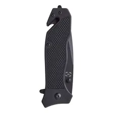 Canivete Tático Invictus Phanton Black Aço Quebra Vidro Foto mini  2
