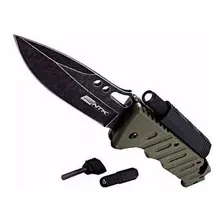 Canivete Tatico Nautika Survival Borlov Com Pederneira Foto mini  2