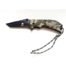 Canivete TĂĄtico SobrevivĂȘncia Faca Combate Camuflado Foto mini 2