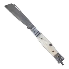 Canivete Tradicional Aço Inox Afiado Multiuso 3'' Bianchi Cor Branco Foto mini 1