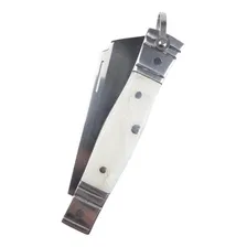 Canivete Tradicional Aço Inox Afiado Multiuso 3'' Bianchi Cor Branco Foto mini 4