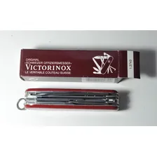 Canivete Victorinox 3743 Mountaineer 18f Colecionador Antigo Cor Vermelho Foto mini 4