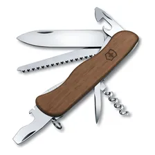 Canivete Victorinox Forester Wood Nogueira 10 Funções Cor Marrom Foto mini 1