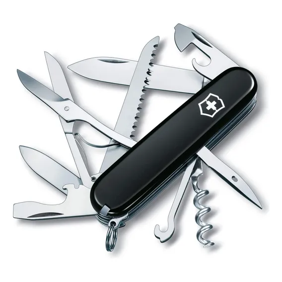 Canivete Victorinox Huntsman Preto 15 Funções Foto 1