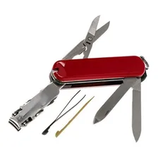 Canivete Victorinox Nailclip Vermelho 8 Funções Foto mini  3
