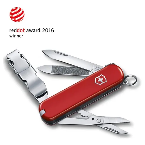 Canivete Victorinox Nailclip Vermelho 8 Funções Foto 1