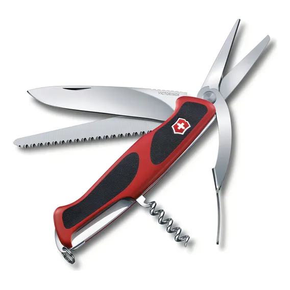 Canivete Victorinox Ranger Grip 71 Gardener, Vermelho Foto 1