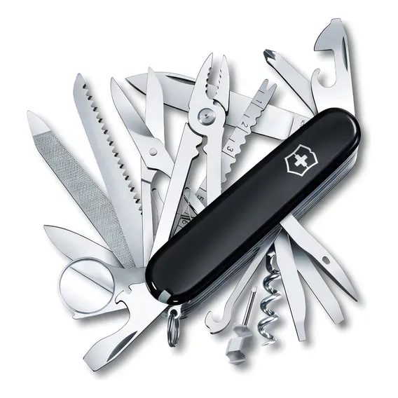Canivete Victorinox Swisschamp Preto 33 funções Foto 1