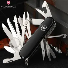 Canivete Victorinox Swisschamp Preto 33 funções Foto mini 4