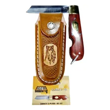 Canivete Zebu Z2 637 C/bainha Aço Inox Foto mini  2