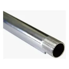 Cano Chuveiro Alumínio Braço Haste Metal Reforçado 40 Cm Cor Prateado Foto mini 1