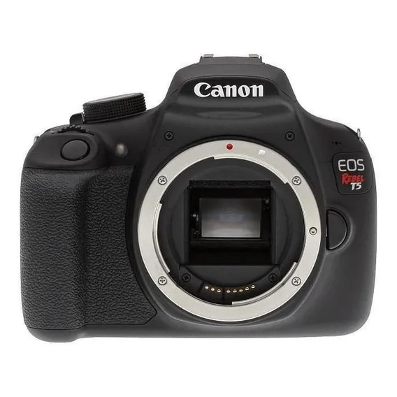 Canon EOS Rebel T5 1200D DSLR cor preto Foto 1