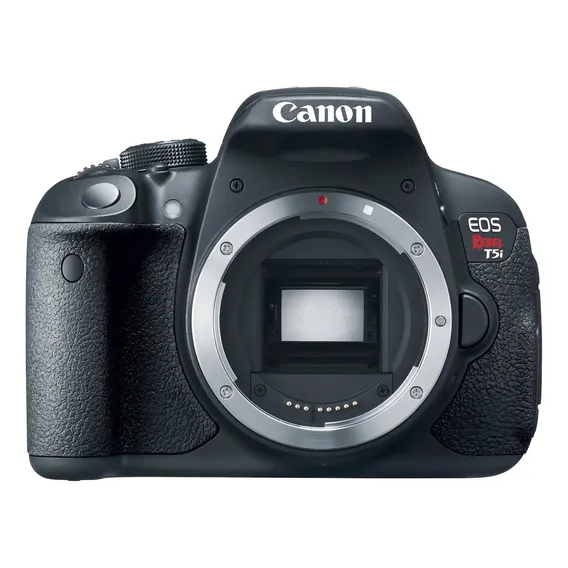 Canon EOS Rebel T5i DSLR cor preto Foto 1