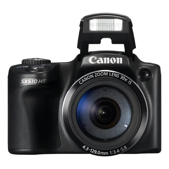 Canon PowerShot SX SX510 HS compacta cor preto Foto 1