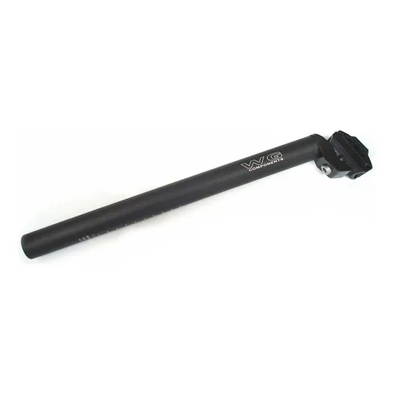Canote Selim C/ Carrinho 26.8x350mm Preto - Wg Sports Foto 1