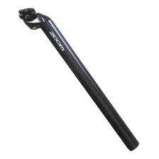 Canote Selim Zoom 31.8mm X 350mm Aluminio Preto Bike Foto mini 2