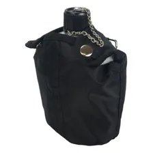 Cantil Em Alumínio Inodoro 900ml Preto Capa Camping Trilha Foto mini  3