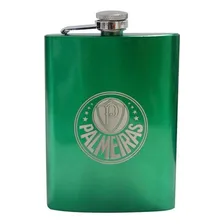 Cantil Inox Verde 8oz - Gravado A Laser Foto  mini 1