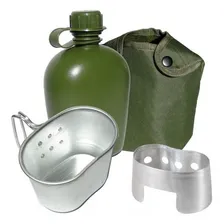 Cantil Portátil Apache Verde 1 Litro Com Caneca Espiriteira Foto mini 1