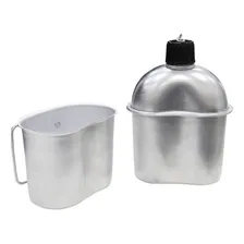 Cantil Xepa 900ml Com Caneca De Alumínio Atóxico Nautika Cor Preto Foto mini  3