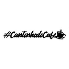 Cantinho Do Café Na Sala Em Mdf 34x7cm Letreiro Letras Foto  mini 1