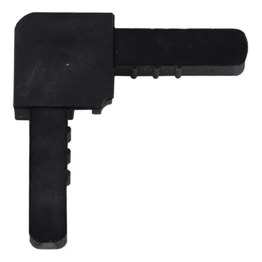 Cantoneira P/ Perfil Aluminio A058 Tela Mosquiteira - 28 Und Cor Preto Foto 1