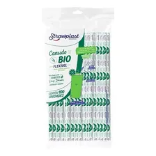 Canudo Flexível Biodegradável Strawplast C/ 200 Unidades Cor Cristal Foto mini  2
