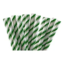 Canudo Papel Biodegradável 100 Un Embalado Individualmente Foto mini 1