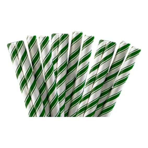Canudo Papel Biodegradável 100 Un Embalado Individualmente Foto 1