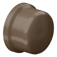 Cap Tampão Soldável 110mm Marrom Amanco Foto  mini 1