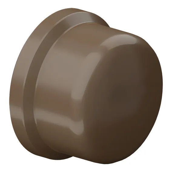 Cap Tampão Soldável 110mm Marrom Amanco Foto 1