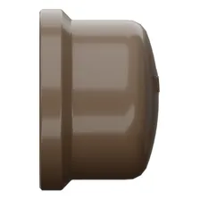 Cap Tampão Soldável 110mm Marrom Amanco Foto mini  3