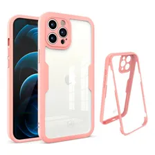 Capa 360 Para iPhone - Rosa - Gshield Cor iPhone 11 - Rosa Foto mini 4
