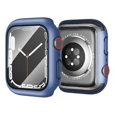 Capa 360° Película De Vidro P/apple Watch Série 6-5-4 44mm Foto mini 1