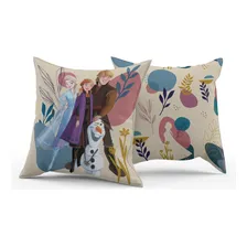 Capa Almofada 40x40cm Modelos Disney Licenciado Cor Frolcaq406002 Frozen Foto  mini 1