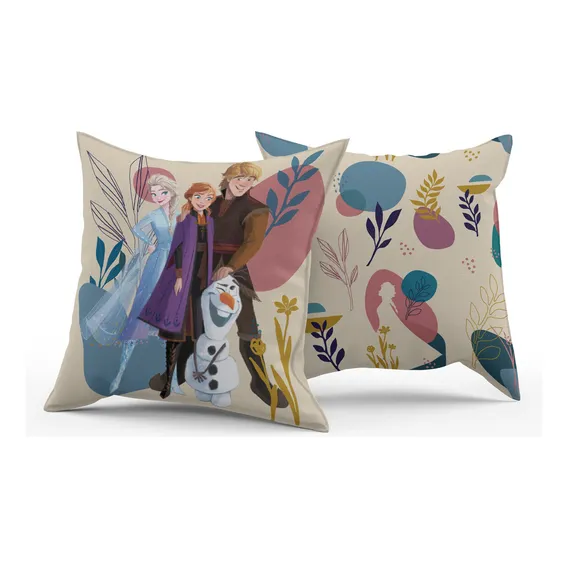 Capa Almofada 40x40cm Modelos Disney Licenciado Cor Frolcaq406002 Frozen Foto 1