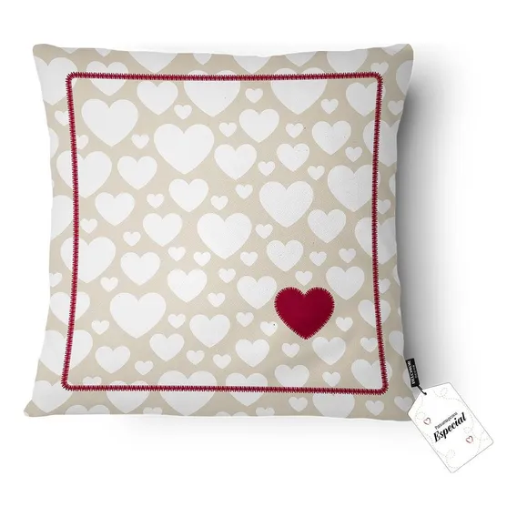 Capa Almofada Amor 43x43cm (9501004) Foto 1