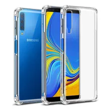 Capa Anti Impacto + Película 9d Samsung Galaxy A7 2018 Foto  mini 1